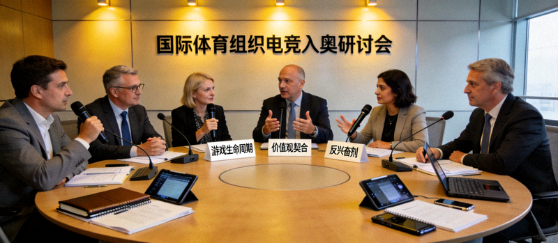 国际体育组织代表围绕圆桌讨论电竞入奥面临的挑战：游戏生命周期、价值观契合、反兴奋剂等议题