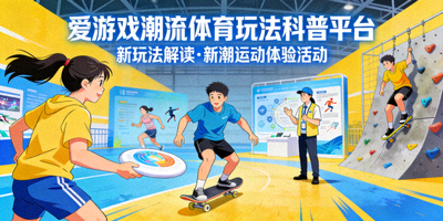爱游戏潮流体育玩法科普平台解读新玩法配图 - 新潮运动体验活动现场